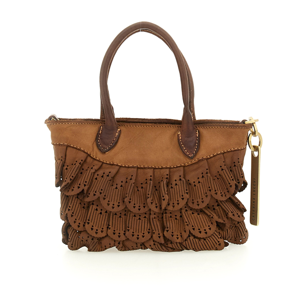 Borsa Shopping Sorrento Marrone | Caterina Lucchi