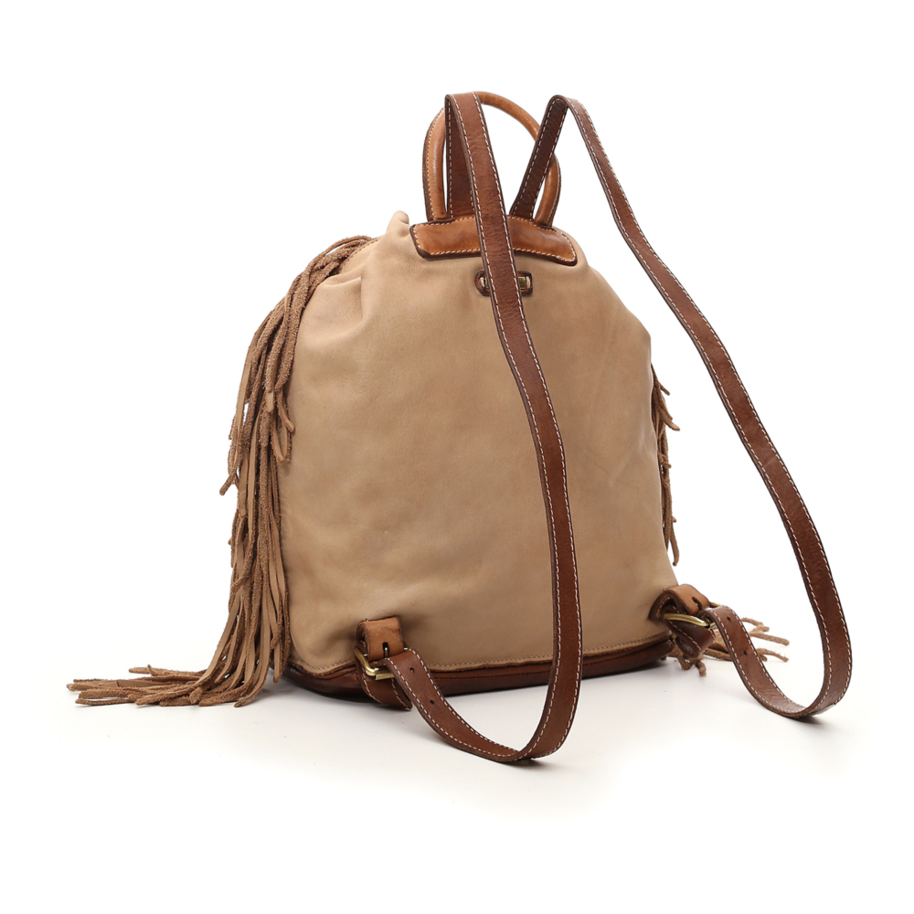 Backpack Warm Springx Beige | Caterina Lucchi display picture 1