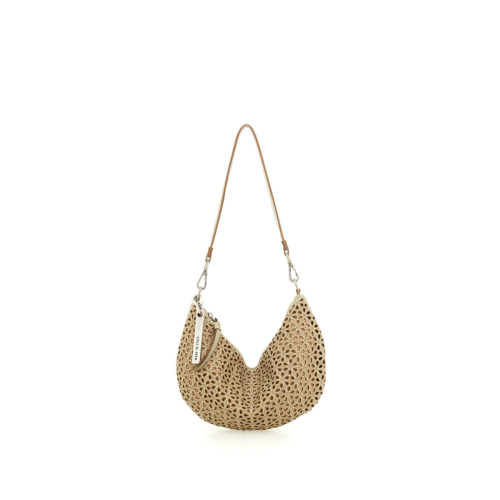 バッグ・カバンその他 CATERINA LUCCHI GOLD CATERINA LUCCHI Embellished Italian Leather Handbag Slouchy