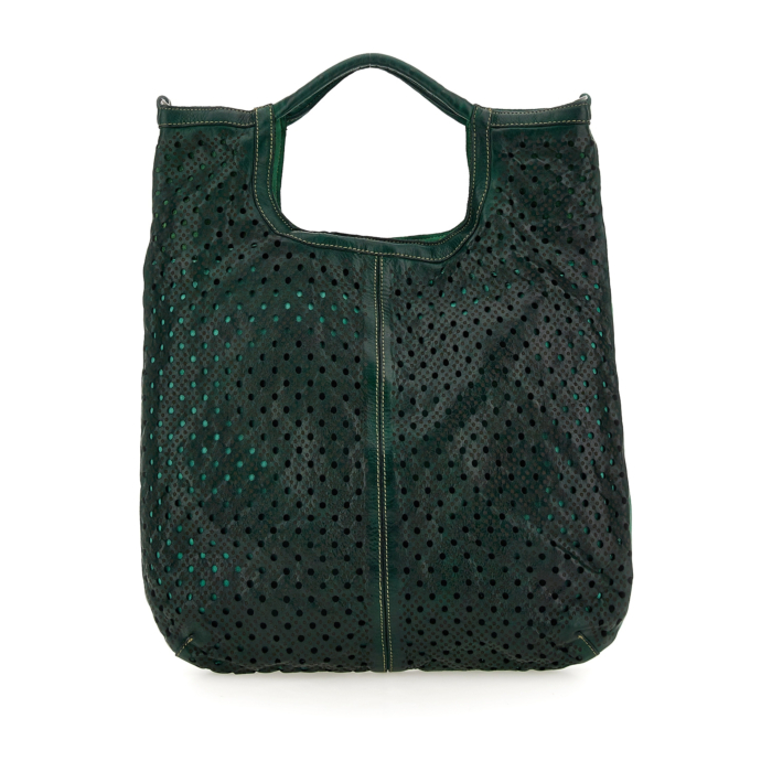 Shopping Bag Shopper Musaenda Green Caterina Lucchi