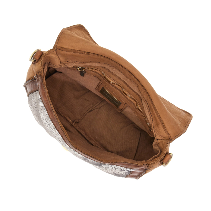 Shoulder Bag Glam Brown Caterina Lucchi