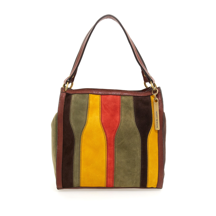 Shopping Bag/Shopper Calcutta Multicolor Caterina Lucchi